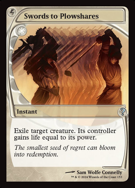 Swords to Plowshares (153) - Mystery Booster 2 (MB2)
