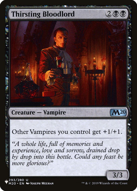 Thirsting Bloodlord (M20-293) - The List (PLST)