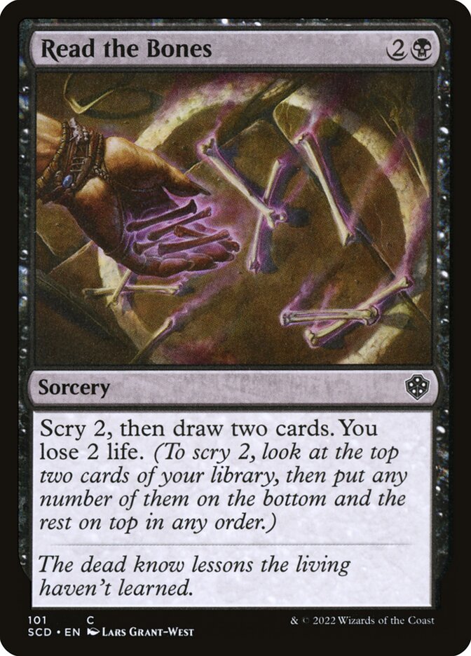 Read the Bones (101) - Starter Commander Decks (SCD)