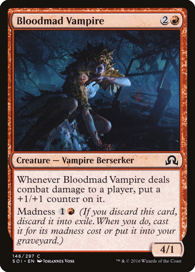 Bloodmad Vampire (146) - Shadows over Innistrad (SOI)