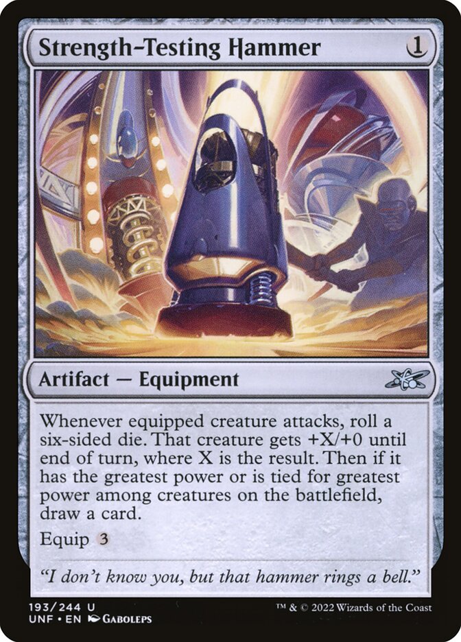 Strength-Testing Hammer (193) - Unfinity (UNF)