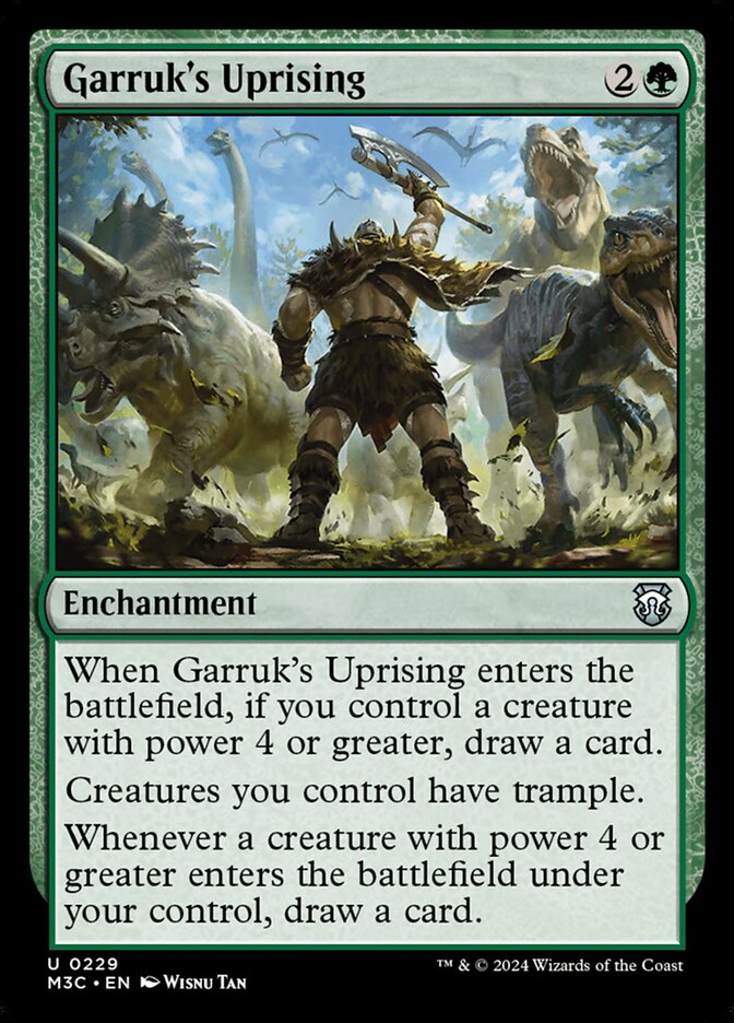 Garruk's Uprising (229) - Modern Horizons 3 Commander (M3C)