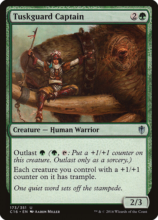 Tuskguard Captain (173) - Commander 2016 (C16)