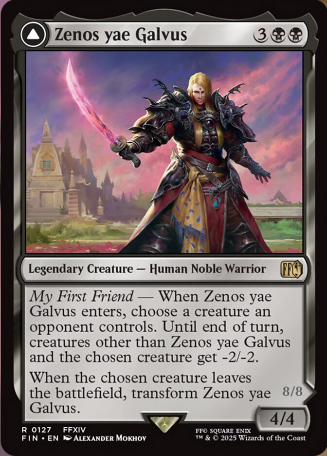 Zenos yae Galvus // Shinryu, Transcendent Rival (127) - Final Fantasy (FIN)