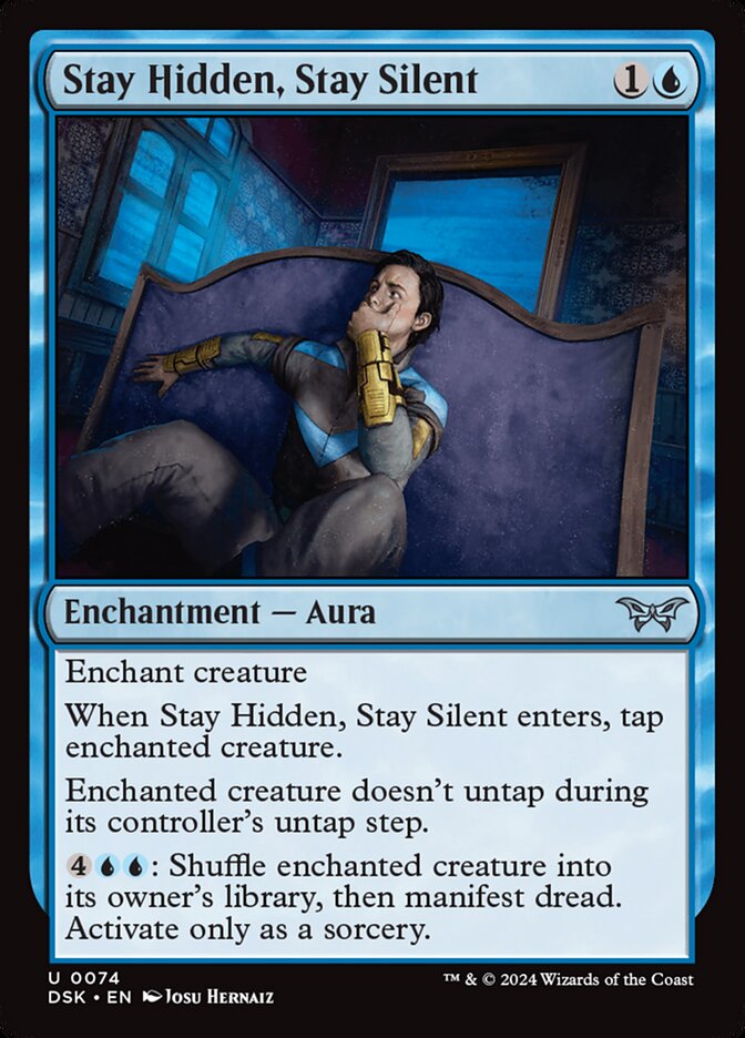 Stay Hidden, Stay Silent - [Foil] Duskmourn: House of Horror (DSK)