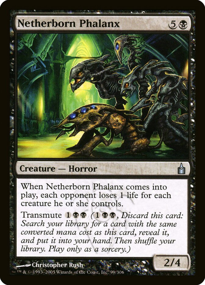 Netherborn Phalanx (99) - Ravnica: City of Guilds (RAV)