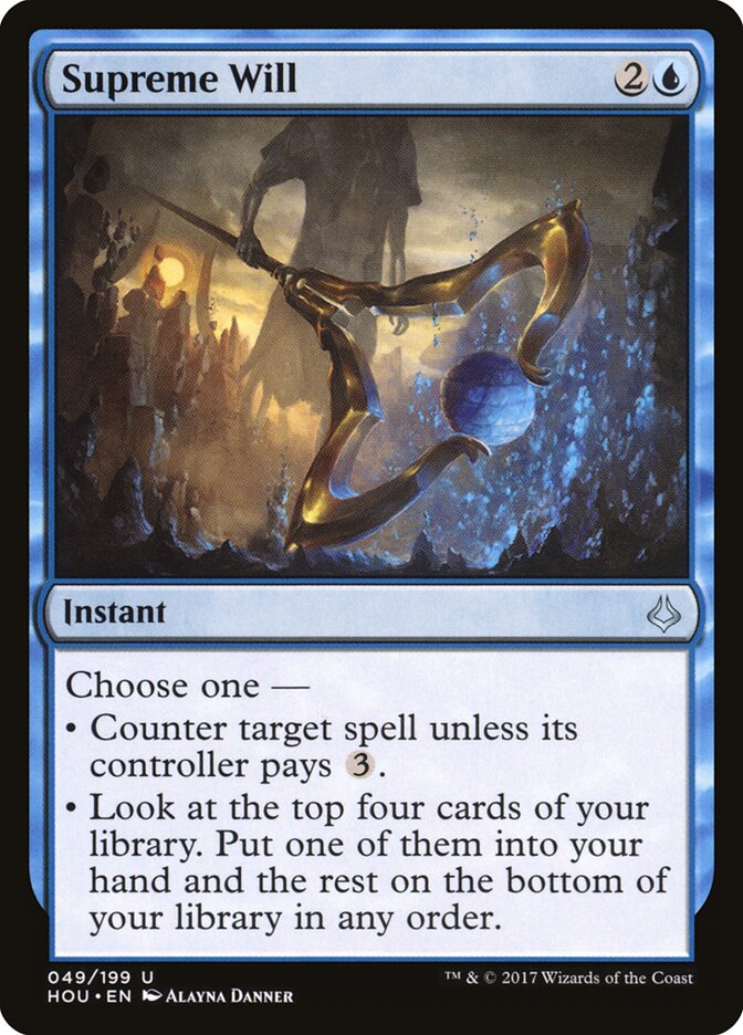 Supreme Will (49) - Hour of Devastation (HOU)