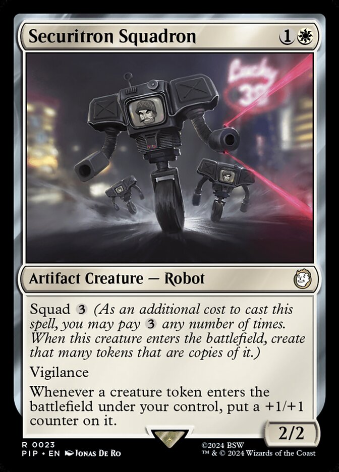 Securitron Squadron - [Foil] Fallout (PIP)