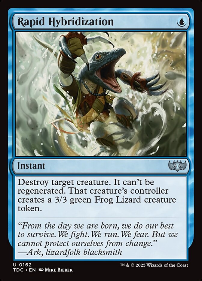 Rapid Hybridization (162) - Tarkir: Dragonstorm Commander (TDC)