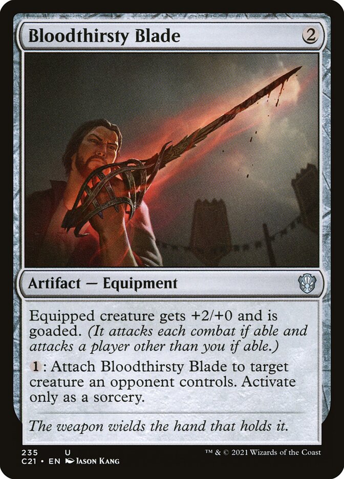 Bloodthirsty Blade (235) - Commander 2021 (C21)