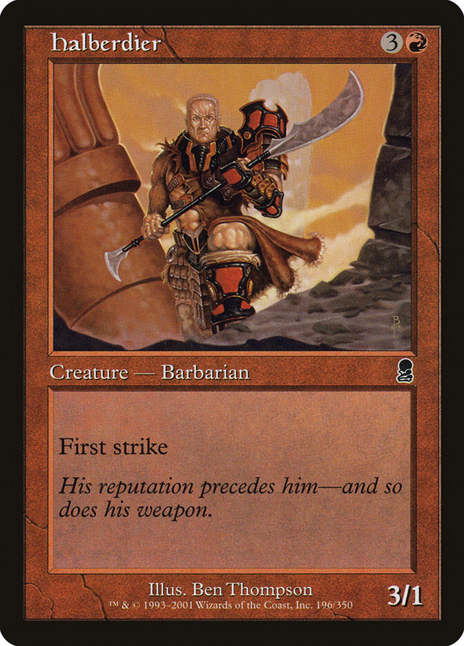 Halberdier (196) - Odyssey (ODY)