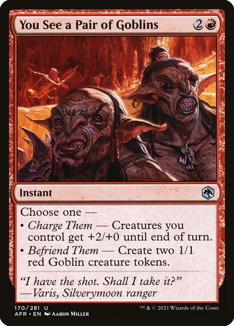 You See a Pair of Goblins (170) - Adventures in the Forgotten Realms (AFR)