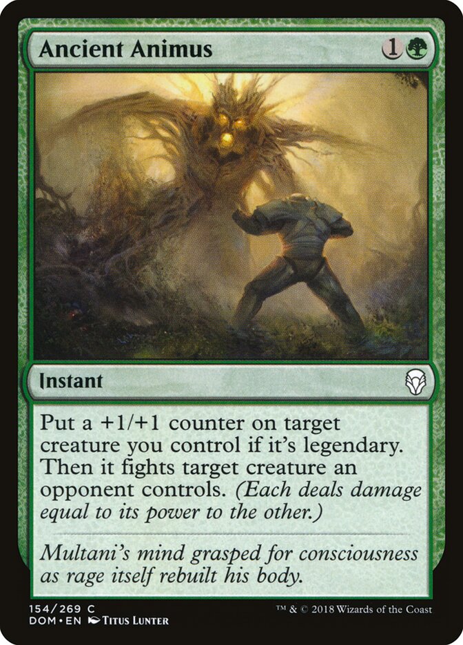 Ancient Animus (154) - Dominaria (DOM)