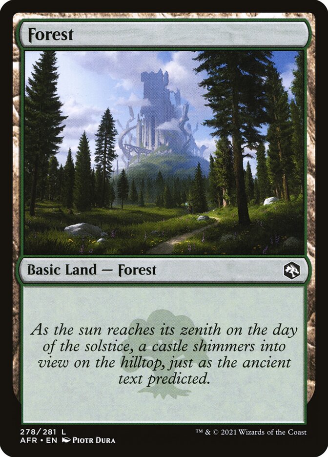 Forest (278) - Adventures in the Forgotten Realms (AFR)