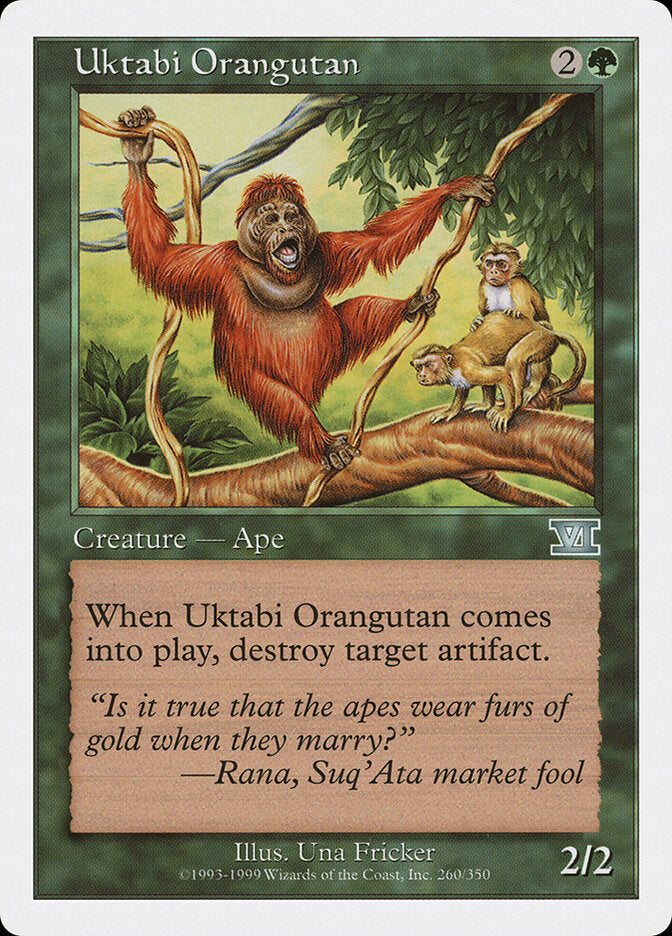 Uktabi Orangutan (260) - Classic Sixth Edition (6ED)