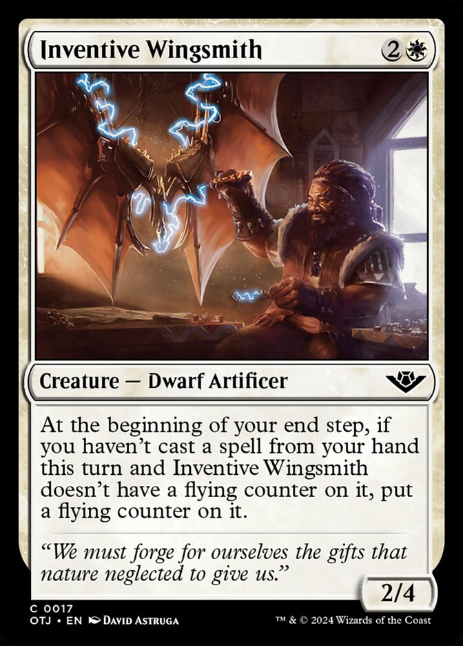 Inventive Wingsmith (17) - Outlaws of Thunder Junction (OTJ)