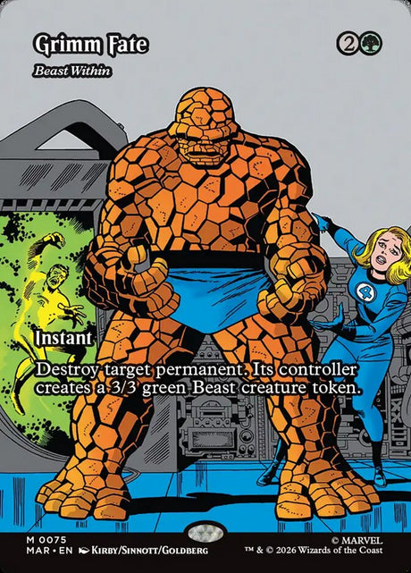 Grimm Fate - Beast Within (75) - Marvel Universe (MAR)