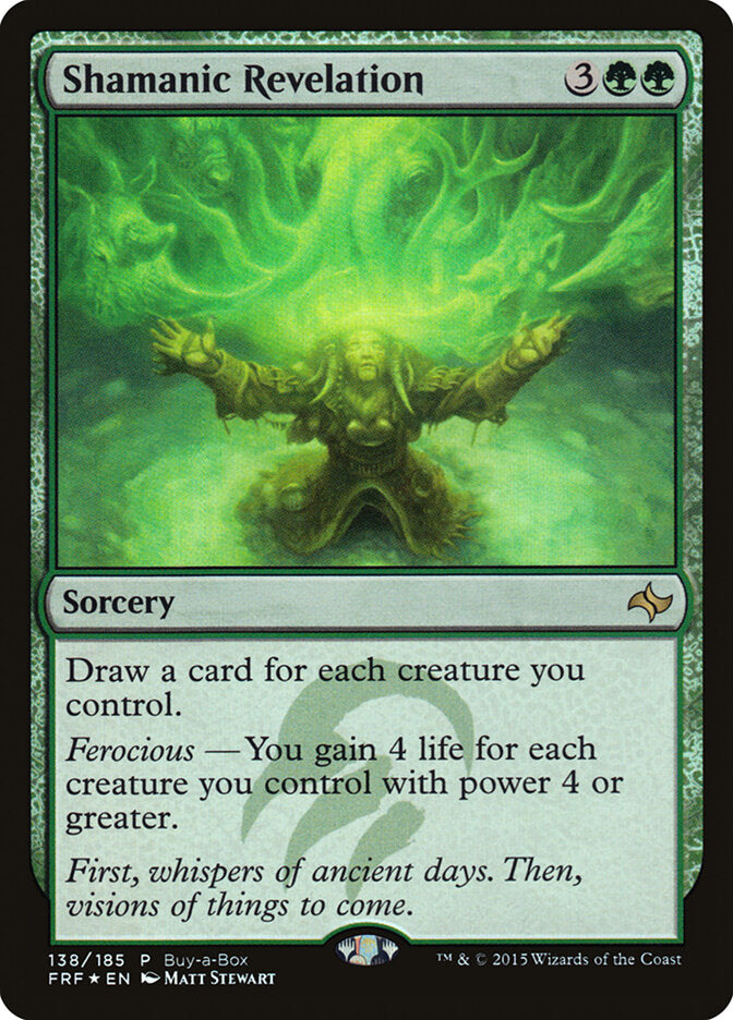 Shamanic Revelation (138) - Fate Reforged Promos (PFRF)