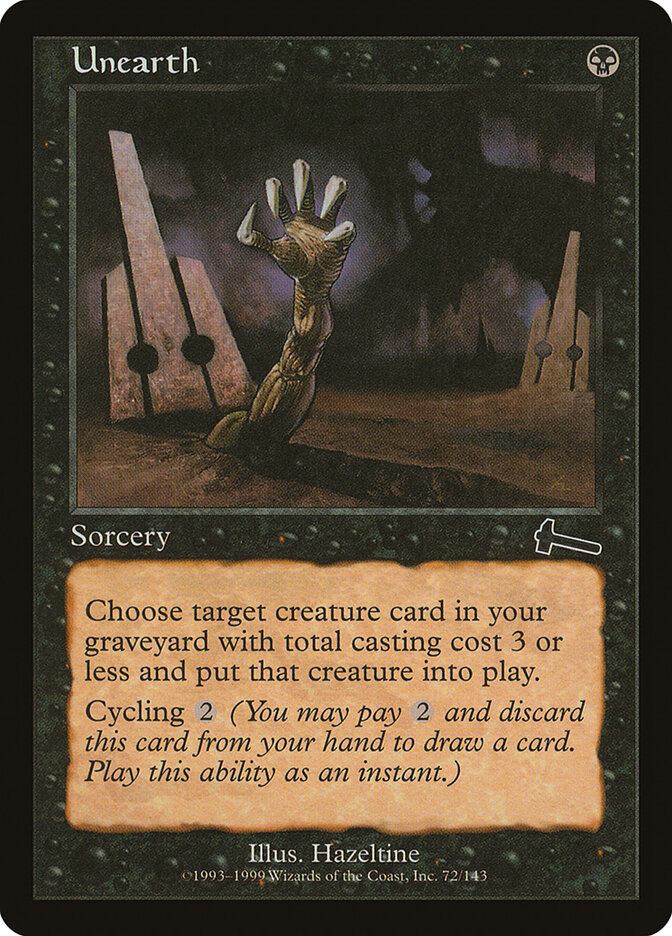 Unearth (72) - Urza's Legacy (ULG)