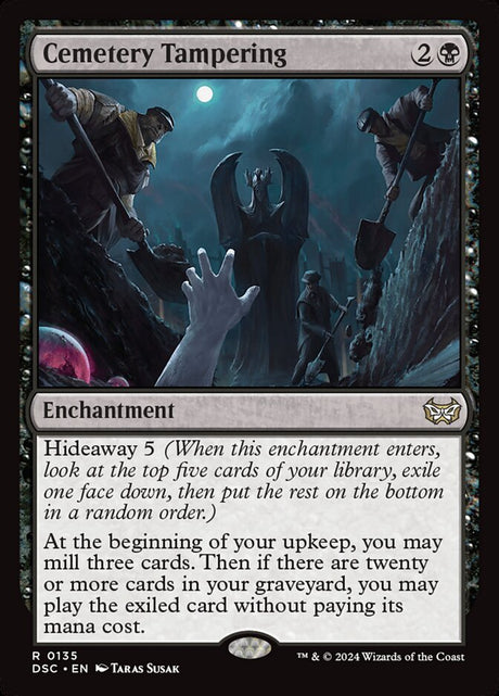 Cemetery Tampering (135) - Duskmourn: House of Horror Commander (DSC)