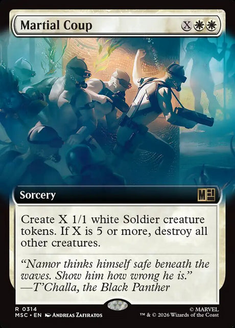 Martial Coup (314) - Marvel Super Heroes Commander (MSC)