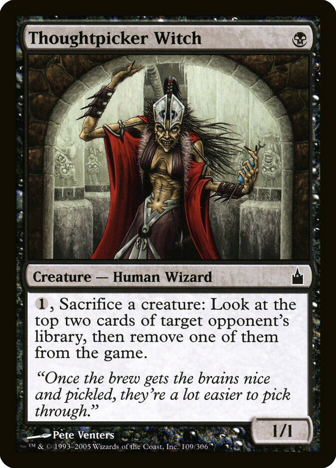 Thoughtpicker Witch (109) - Ravnica: City of Guilds (RAV)