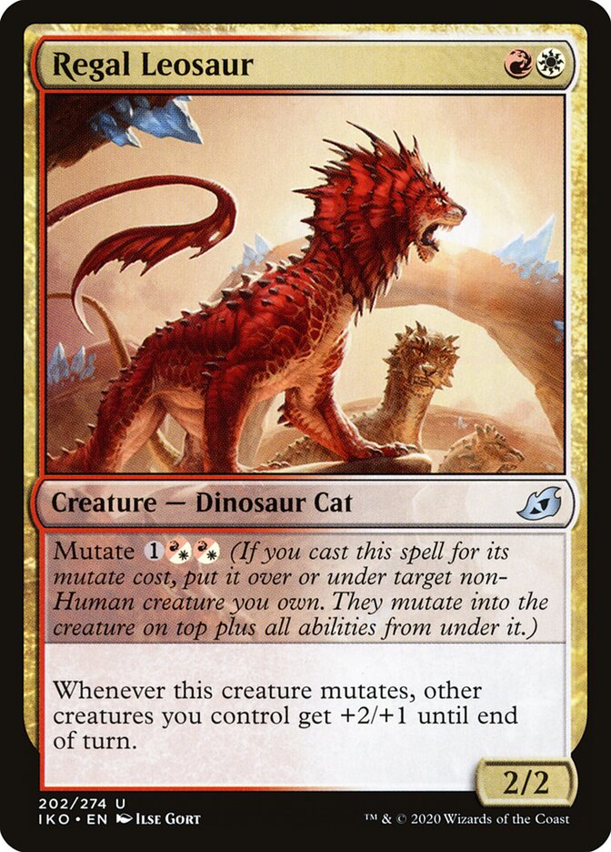 Regal Leosaur (202) - Ikoria: Lair of Behemoths (IKO)