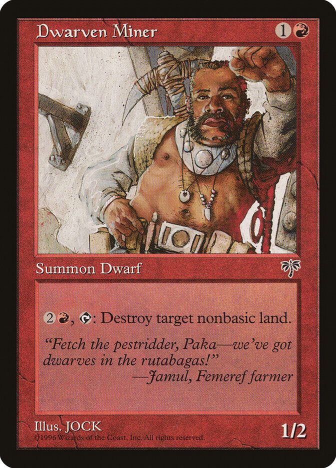 Dwarven Miner (169) - Mirage (MIR)