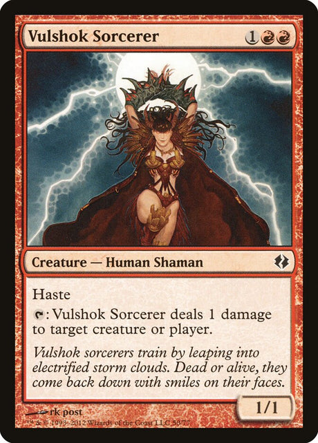 Vulshok Sorcerer (50) - Duel Decks: Venser vs. Koth (DDI)