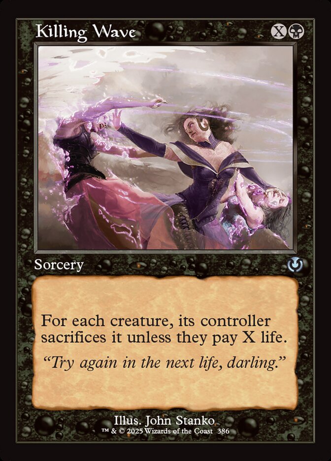 Killing Wave - [Foil, Retro Frame] Innistrad Remastered (INR)