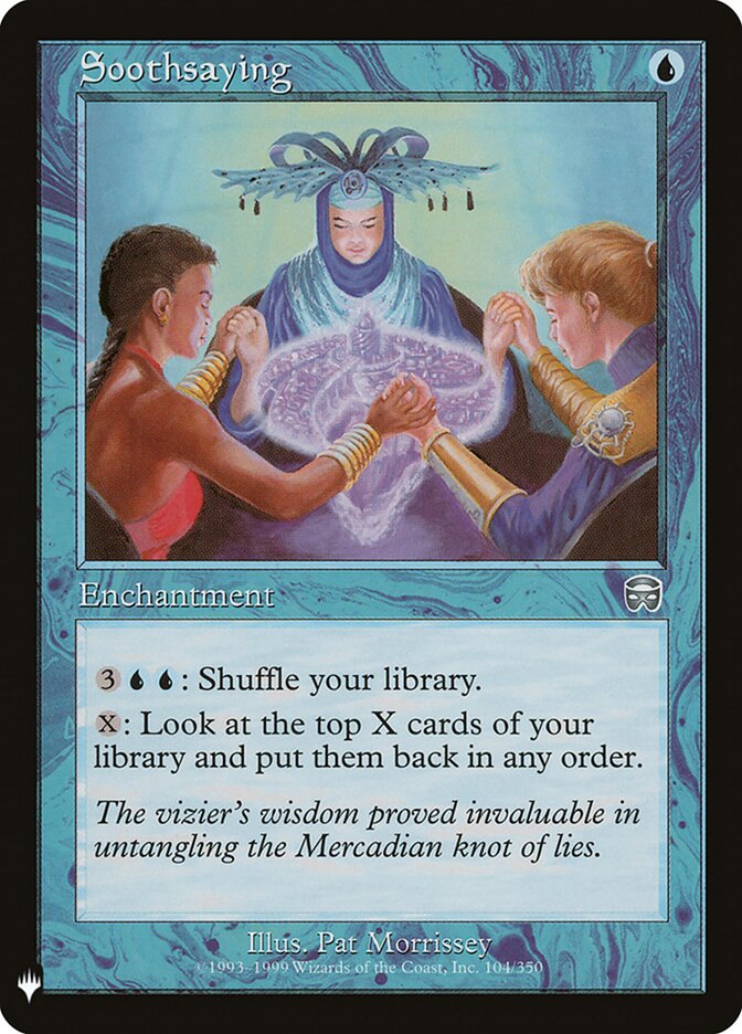 Soothsaying (MMQ-104) - The List (PLST)