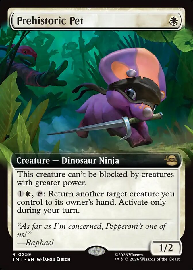 Prehistoric Pet (259) - Teenage Mutant Ninja Turtles (TMT)