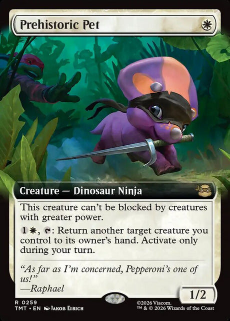 Prehistoric Pet (259) - Teenage Mutant Ninja Turtles (TMT)