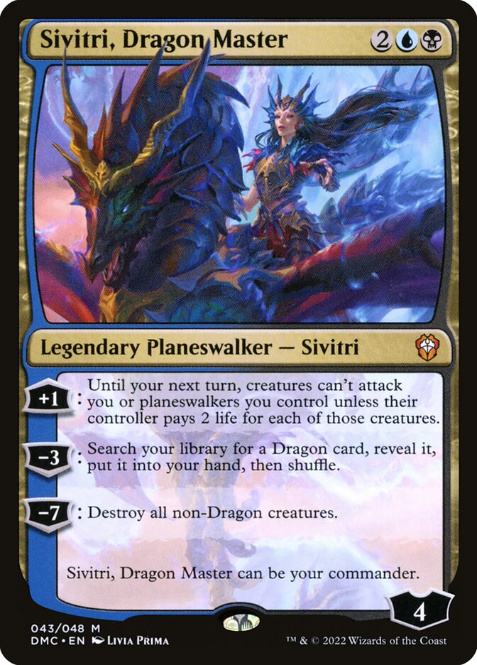 Sivitri, Dragon Master (43) - Dominaria United Commander (DMC)