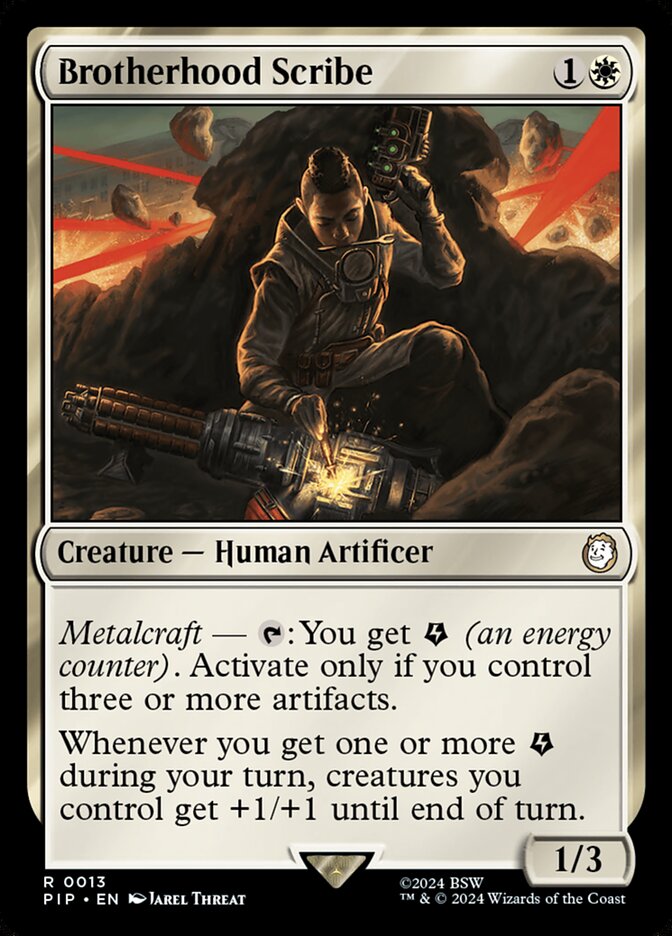 Brotherhood Scribe - [Foil] Fallout (PIP)