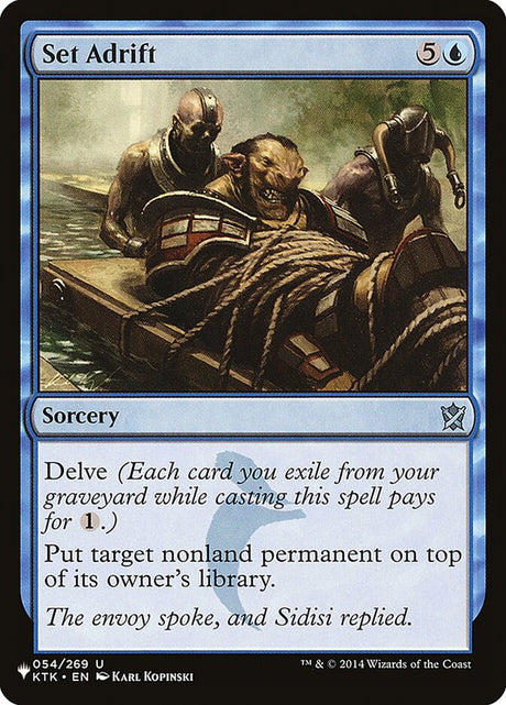 Set Adrift (KTK-54) - The List (PLST)