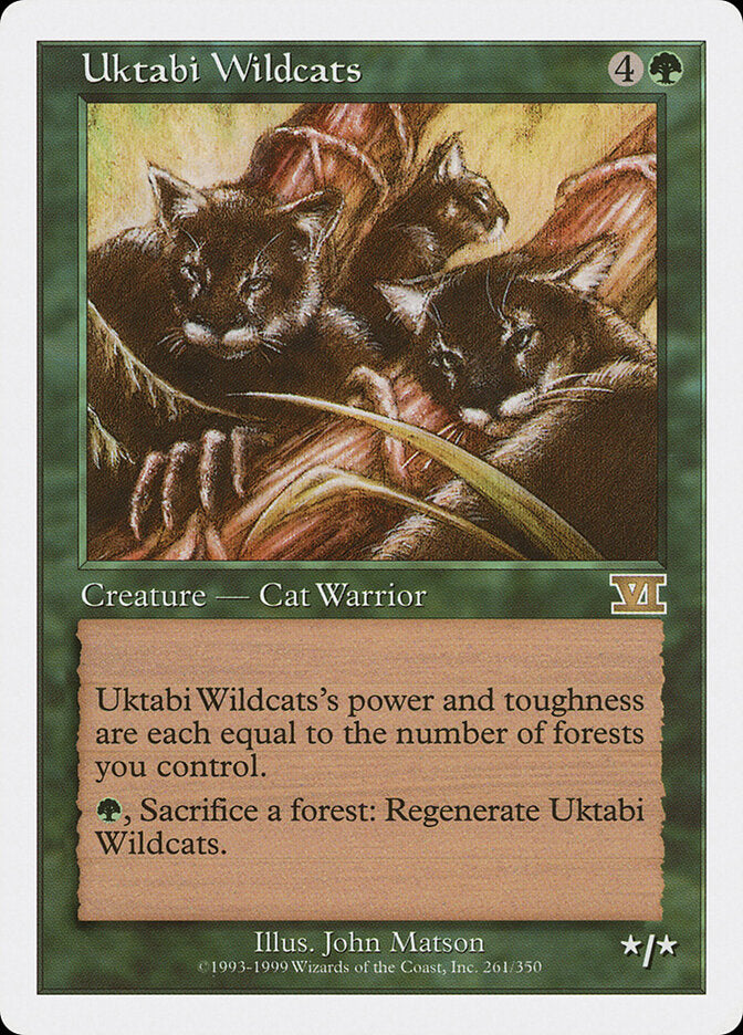 Uktabi Wildcats (261) - Classic Sixth Edition (6ED)