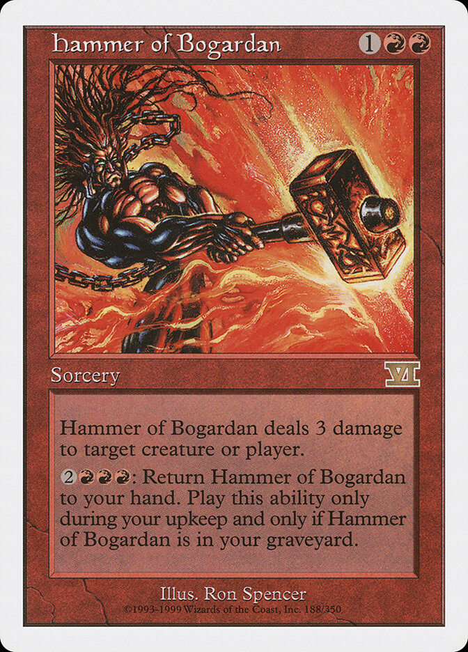 Hammer of Bogardan (188) - Classic Sixth Edition (6ED)