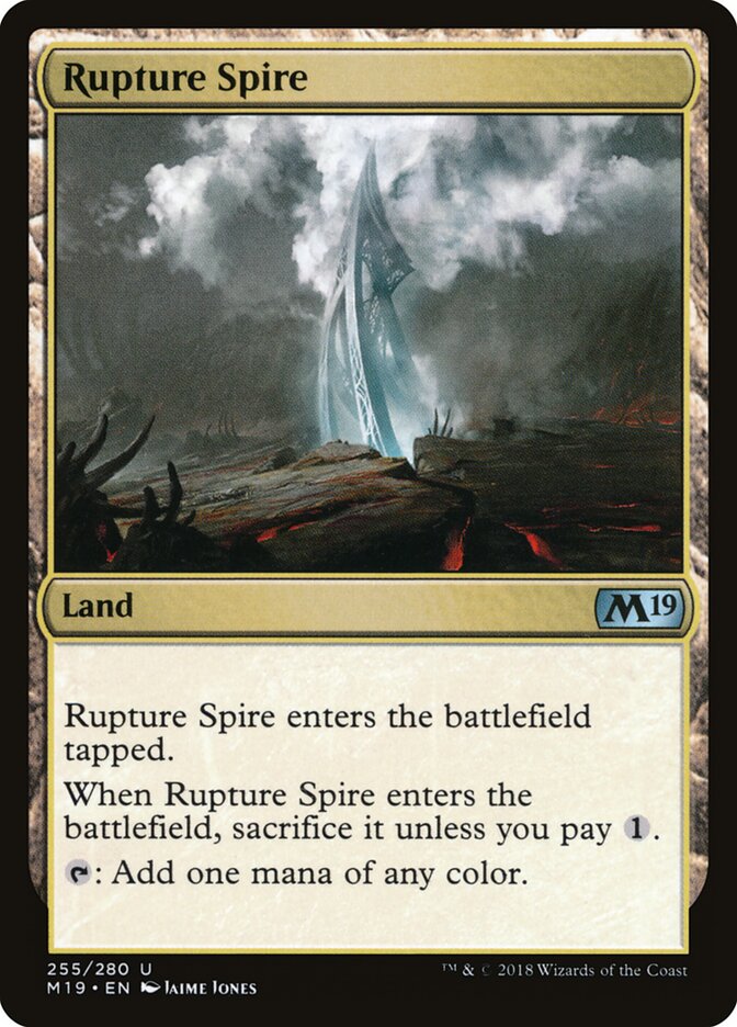 Rupture Spire (255) - Core Set 2019 (M19)