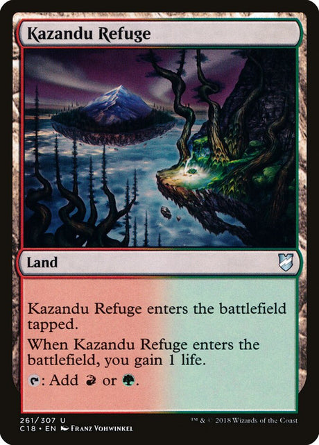 Kazandu Refuge (261) - Commander 2018 (C18)