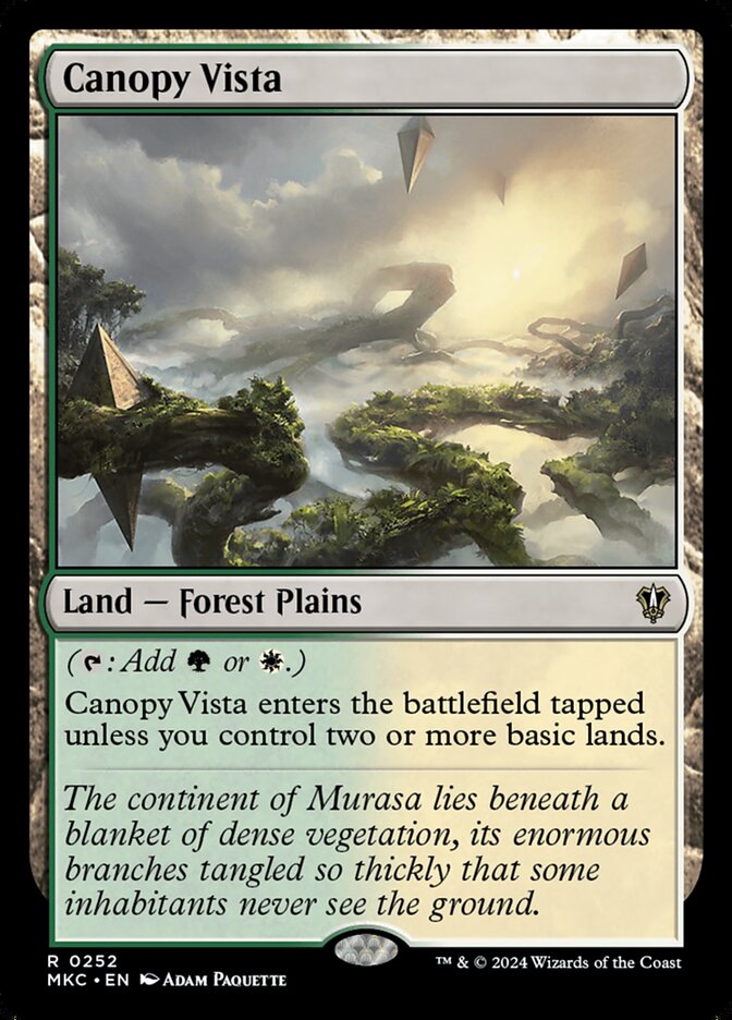 Canopy Vista (252) - Murders at Karlov Manor Commander (MKC)
