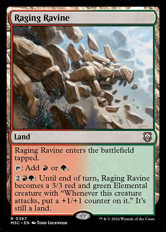 Raging Ravine (367) - Modern Horizons 3 Commander (M3C)
