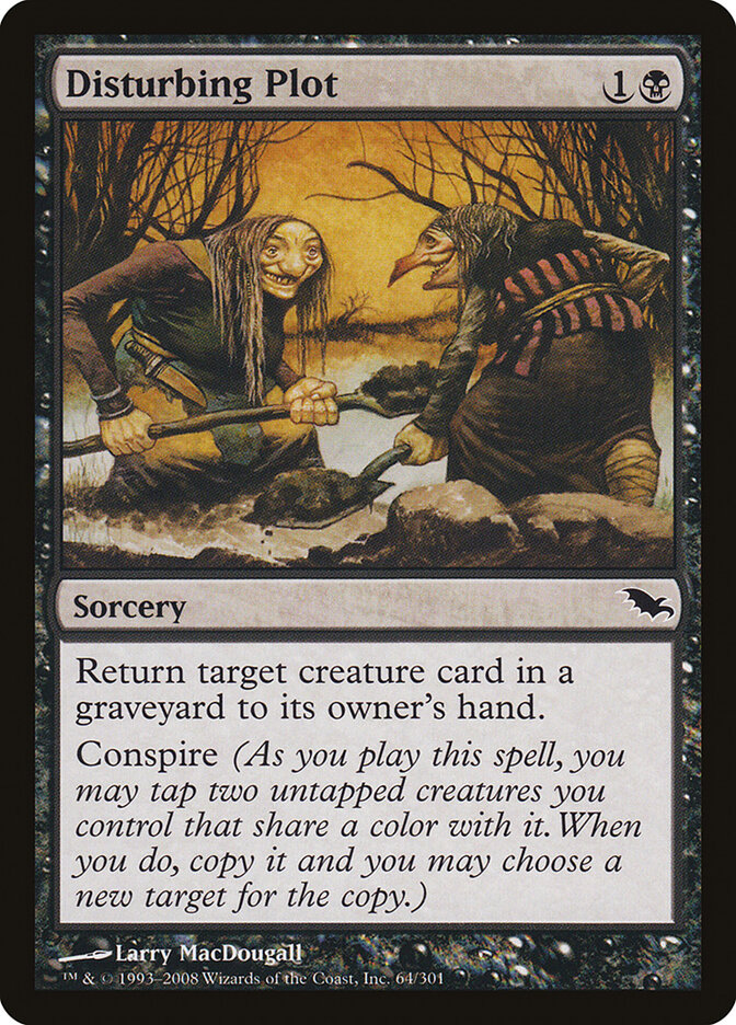 Disturbing Plot (64) - Shadowmoor (SHM)