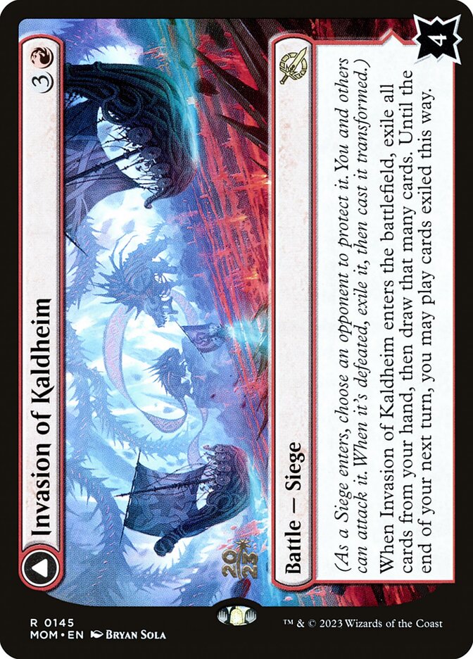Invasion of Kaldheim // Pyre of the World Tree (145s) - March of the Machine Promos (PMOM)