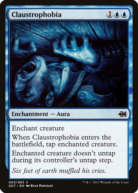 Claustrophobia (3) - Duel Decks: Merfolk vs. Goblins (DDT)