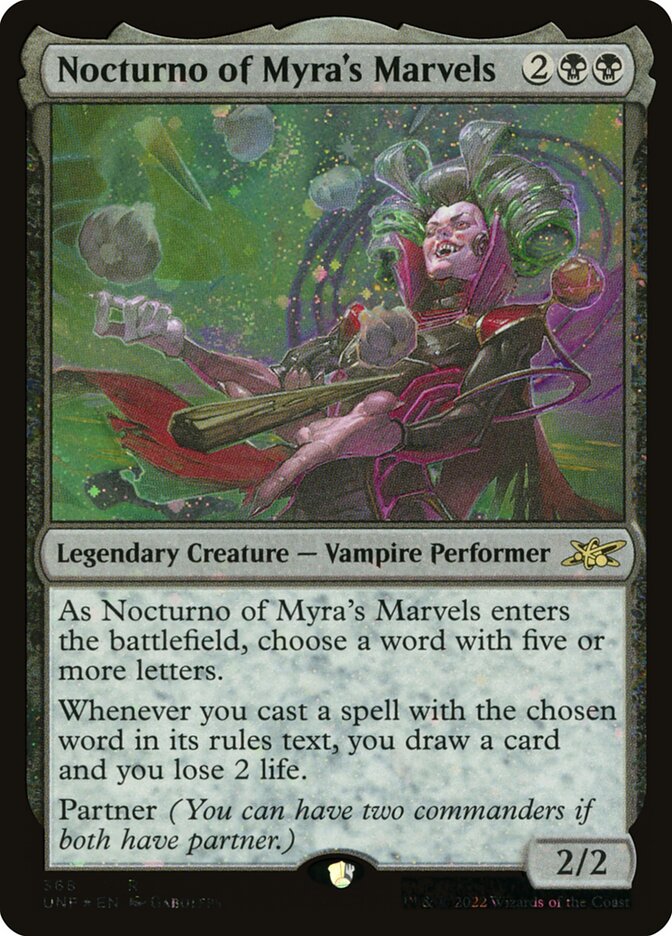 Nocturno of Myra's Marvels (368) - Unfinity (UNF)