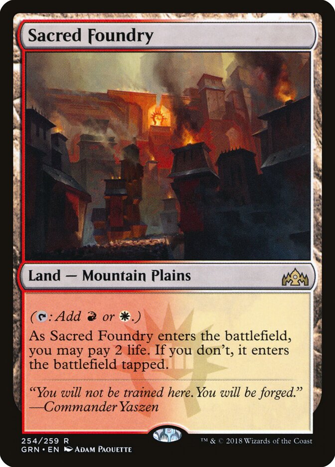 Sacred Foundry (254) - Guilds of Ravnica (GRN)
