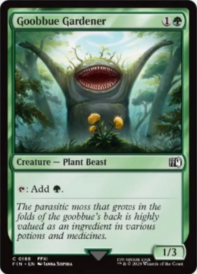 Goobbue Gardener (188) - [Foil] Final Fantasy (FIN)