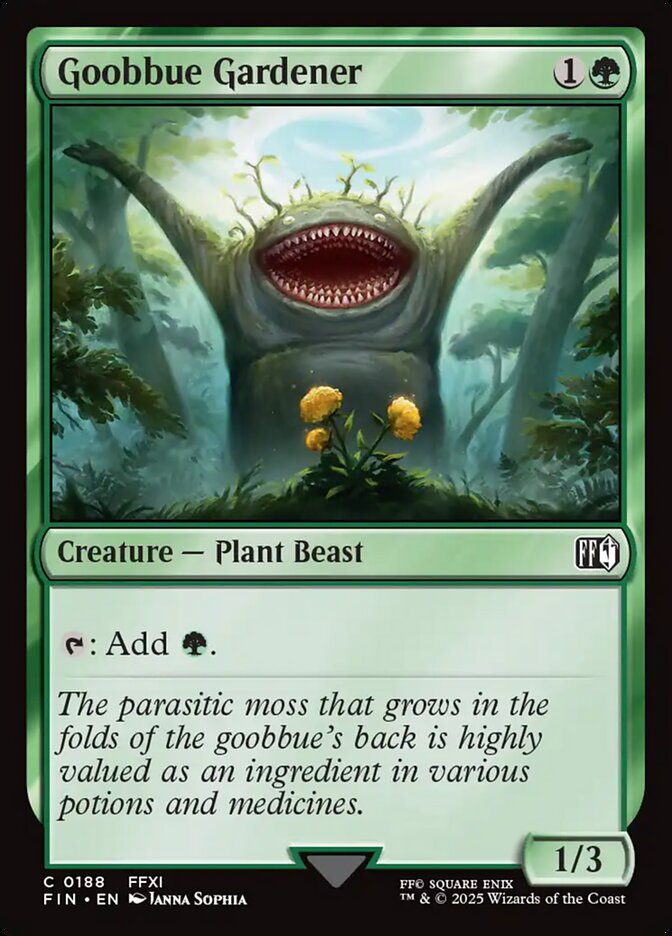 Goobbue Gardener (188) - Final Fantasy (FIN)
