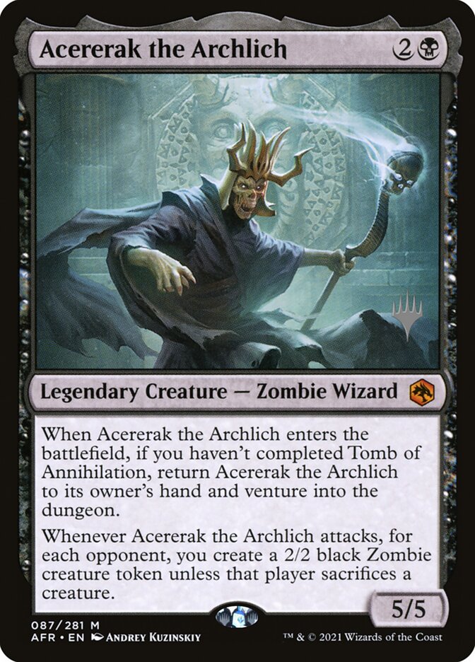 Acererak the Archlich (87p) - Adventures in the Forgotten Realms Promos (PAFR)